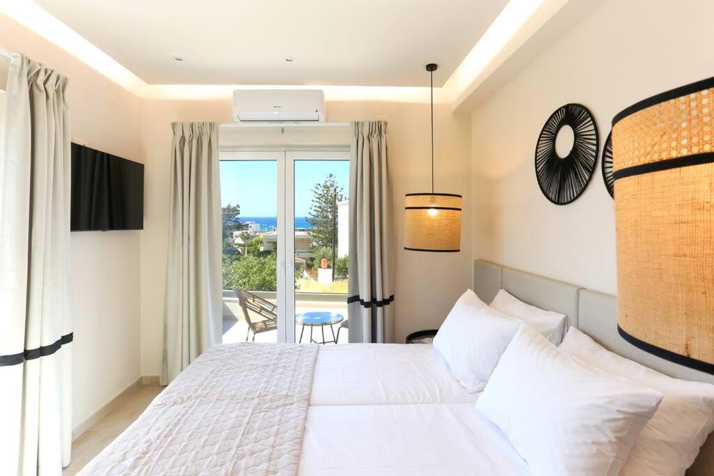 Villa Constantino With Heated Pool Kato Gouves Екстер'єр фото